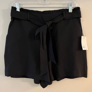 LC Lauren Conrad - black high waisted shorts